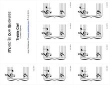 Load image into Gallery viewer, Grand Staff Note Reading Flashcards (Digital Download)