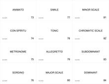 Load image into Gallery viewer, Music Vocabulary Flashcards (Digital Download)