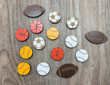 Load image into Gallery viewer, Sports Balls Note Magnets