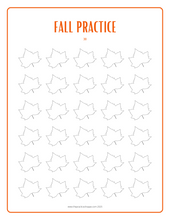 Load image into Gallery viewer, Fall Practice Charts (Digital Download)