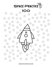 Load image into Gallery viewer, Space Practice Chart (Digital Download)