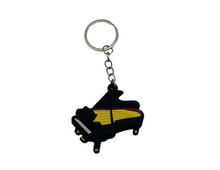 Load image into Gallery viewer, Silicone Piano Key Chain
