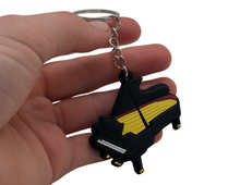 Load image into Gallery viewer, Silicone Piano Key Chain
