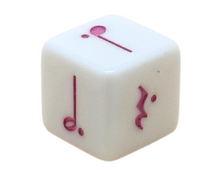 Load image into Gallery viewer, 16 mm Triple Meter Rhythm Die (Light Pink)