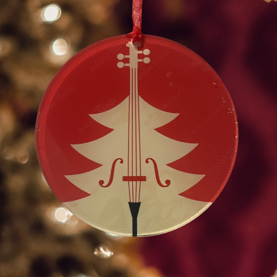 Violin Viola Cello Christmas Tree Ornament