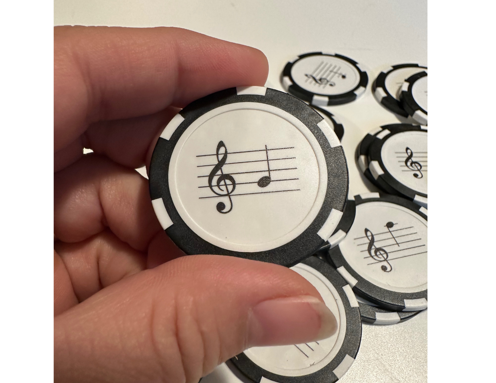 Music Note Practice Chips (all clefs available) The Practice Shoppe