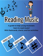 Load image into Gallery viewer, Reading Music: The Treble and Bass Clef (Digital Download)