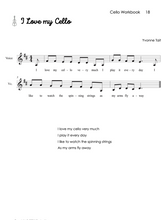 Load image into Gallery viewer, Cello Pretwinkle Workbook