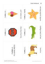 Load image into Gallery viewer, Cello Pretwinkle Workbook