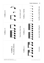 Load image into Gallery viewer, Cello Pretwinkle Workbook