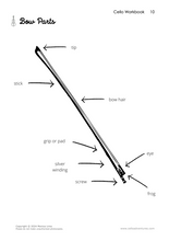 Load image into Gallery viewer, Cello Pretwinkle Workbook