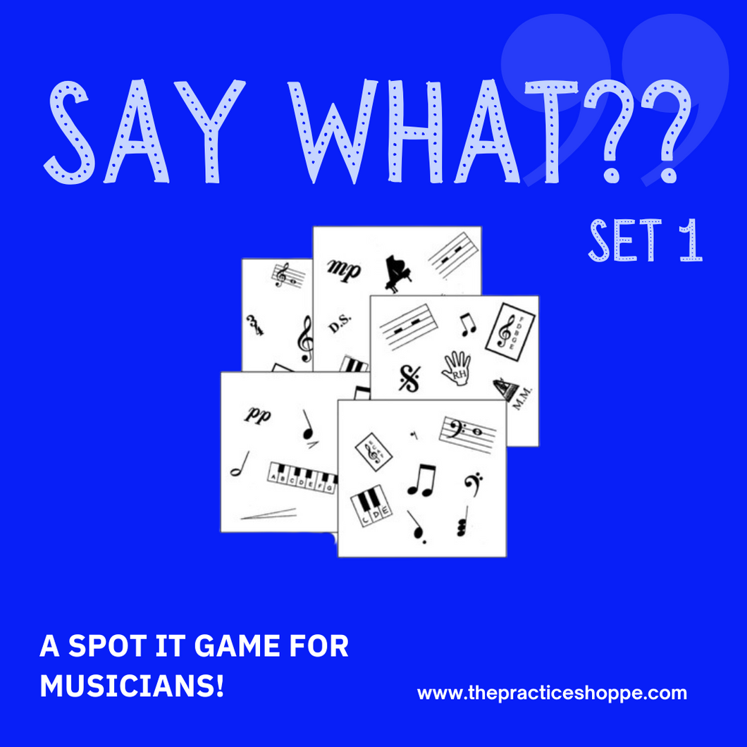 Say What! set 1 (Digital Download)