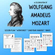 Load image into Gallery viewer, A Celebration of Wolfgang Amadeus Mozart