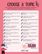Load image into Gallery viewer, The Great Brain Project: Music Lesson Packet