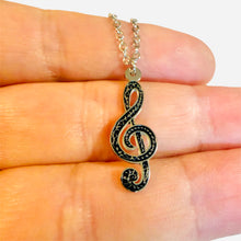 Load image into Gallery viewer, PS Stainless Steel Treble Clef Necklace