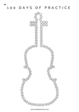 Load image into Gallery viewer, Yearly Practice Planner for Cellists