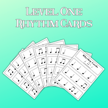 Load image into Gallery viewer, Level One Rhythm Cards (Digital Download)
