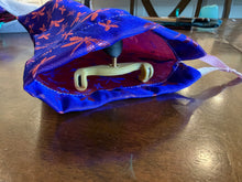Load image into Gallery viewer, Pure Mulberry Silk Should Rest Bag - Twilight Dragonfly