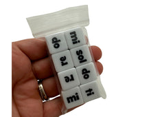 Load image into Gallery viewer, 16 mm Solfege Music Dice - Set of 8