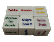 Load image into Gallery viewer, Suzuki Harp Dice Set - Books 1-2