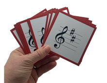 Load image into Gallery viewer, Key Signature Treble Clef Flashcards
