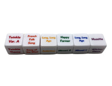 Load image into Gallery viewer, Suzuki Cello Dice Set - Books 1-2