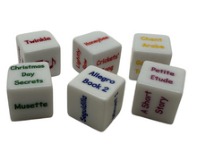 Load image into Gallery viewer, Suzuki Harp Dice Set - Books 1-2