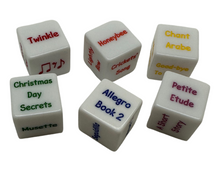 Load image into Gallery viewer, Suzuki Harp Dice Set - Books 1-2