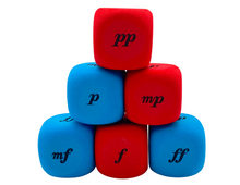 Load image into Gallery viewer, Foam Dynamics Music Dice - 2 inches