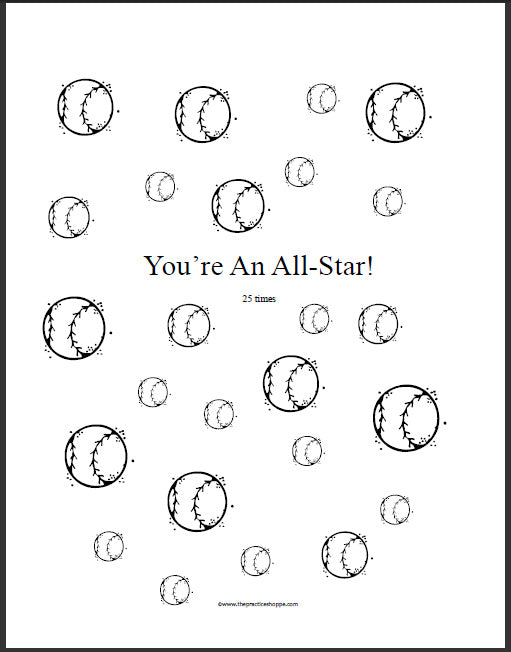 All Star Chart (digital download)