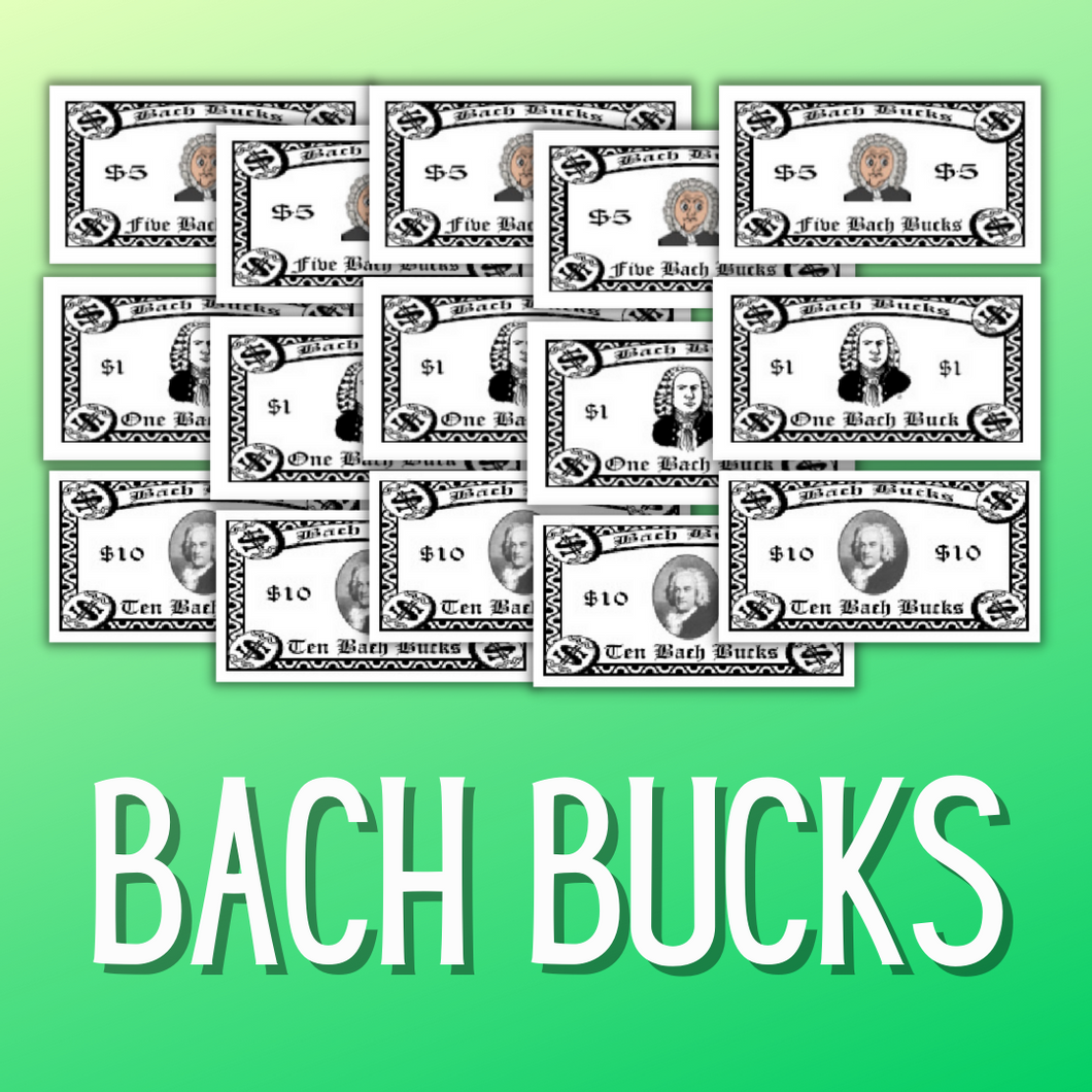 Bach Bucks (Digital Download)