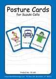 Cello Posture Cards - Large