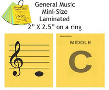 Load image into Gallery viewer, General Music Mini Laminated Flashcards
