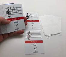 Load image into Gallery viewer, Major Minor: Key Signature Game (Treble)