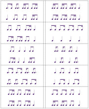 Load image into Gallery viewer, Muzic 8 - Purple Rhythm Dice Game