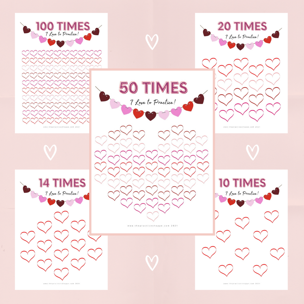 Valentine Chart Bundle