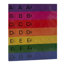 Load image into Gallery viewer, Musical Alphabet Magnets - Rainbow
