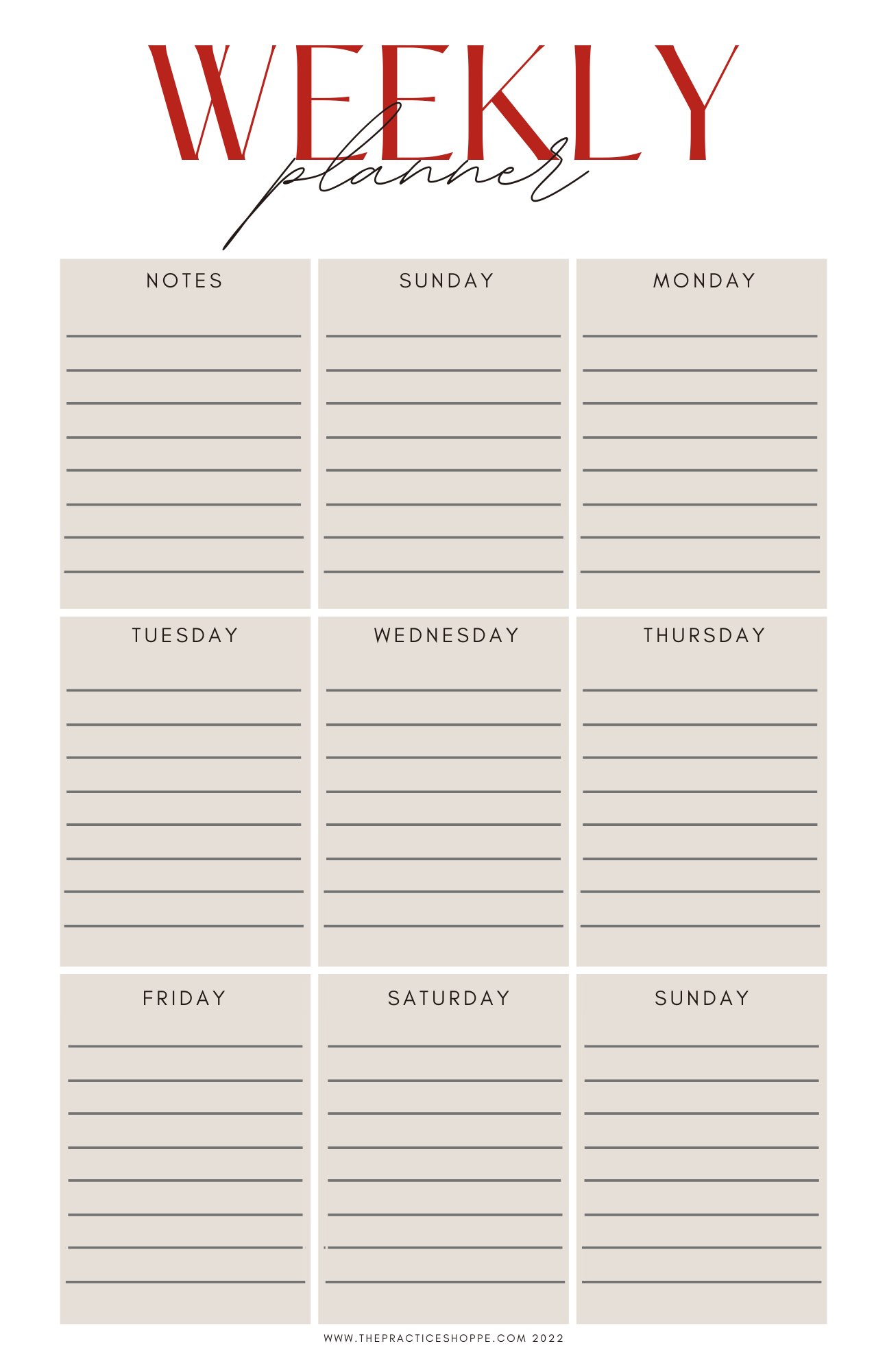 Weekly Planner (Digital Download) – The Practice Shoppe weekly-planner-digital-download-the-practice-shoppe