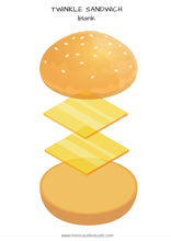 Load image into Gallery viewer, Twinkle Sandwich