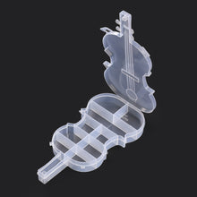 Load image into Gallery viewer, Violin Viola Cello Guitar Shaped Plastic Container

