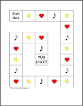 Load image into Gallery viewer, Heart Note Star Maze Bundle (Digital Download)