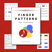 Load image into Gallery viewer, Finger Patterns for Violinists (Digital Download)
