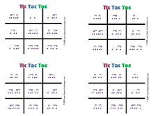 Load image into Gallery viewer, Tic Tac Toe - Purple
