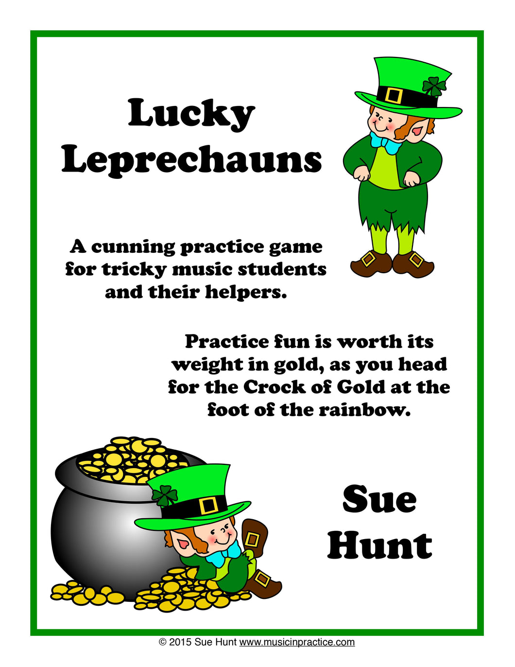 Lucky Leprechauns Practice Game (Digital Download)