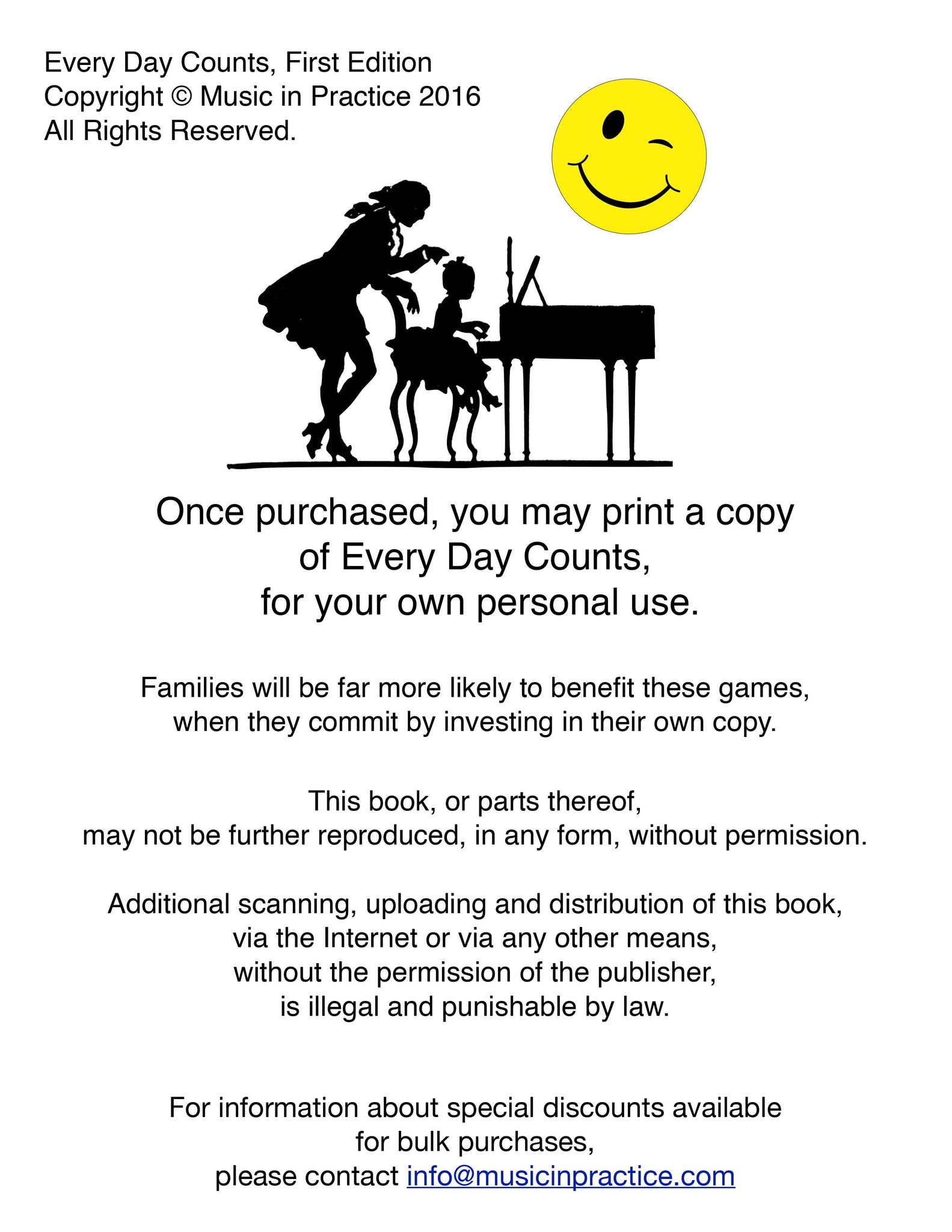 Every Day Counts (Digital Download) – The Practice Shoppe