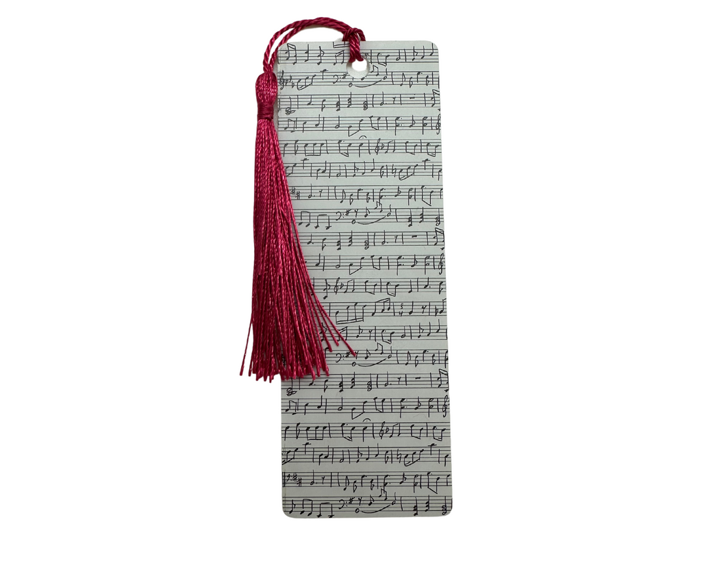 Manuscript Notes Music Bookmark