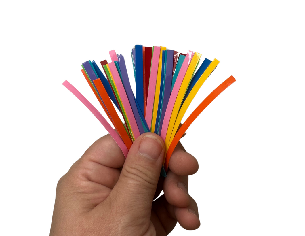 Vinyl Fingerboard Tapes - Rainbow