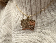 Load image into Gallery viewer, Engraved Violin Bridge Necklace
