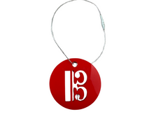 Load image into Gallery viewer, 2 inch Circle Ornament - Alto Clef
