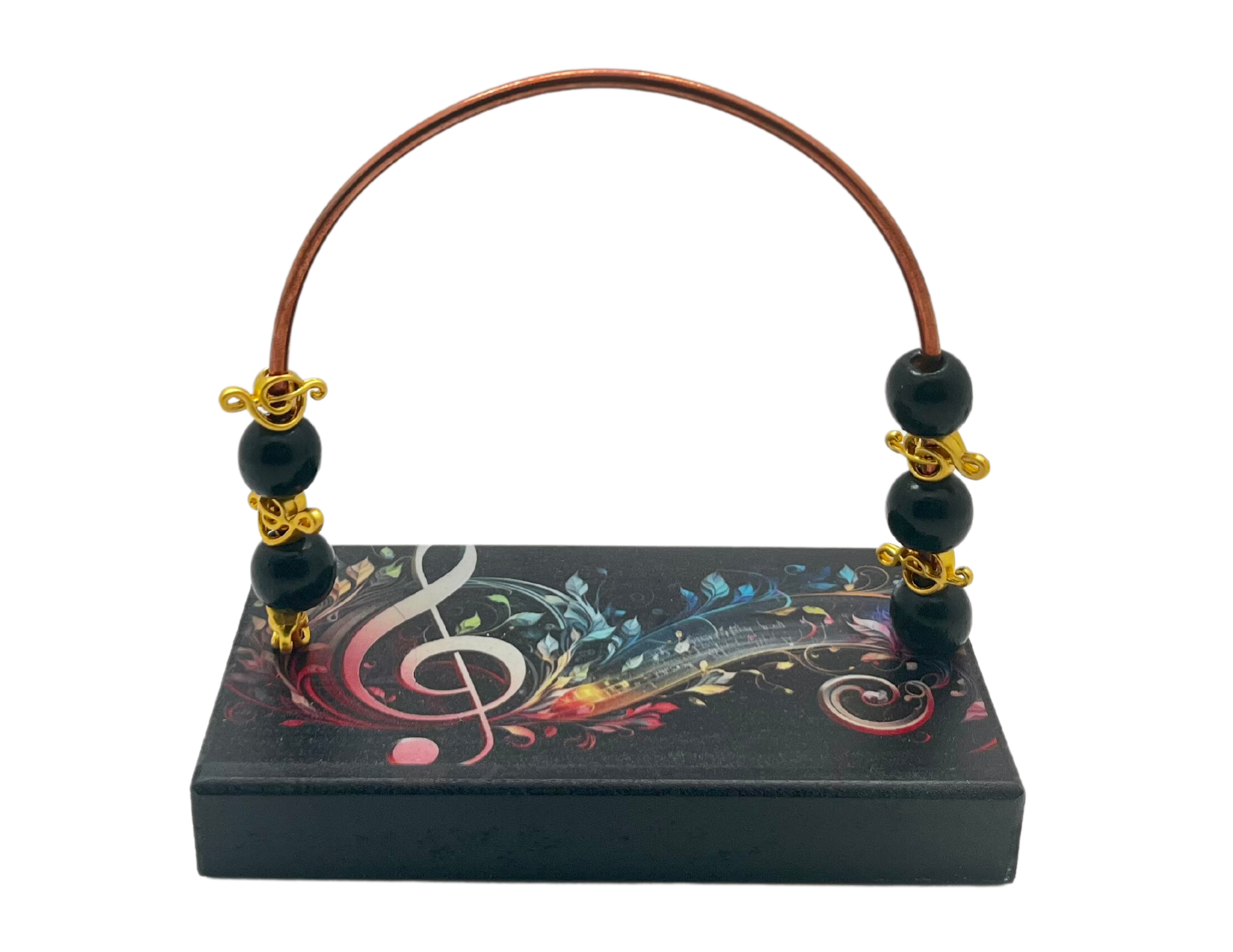 Black Treble Rainbow Leaves Bead Counter – The Practice Shoppe